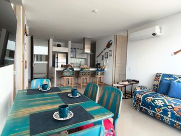 Apartamento en venta de 3 hab. en Playa Salguero, Santa Marta