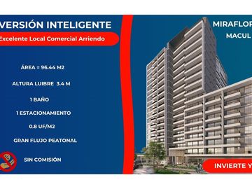 INVERSIÓN Local Comercial Departamental-Macul