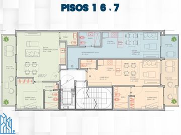 Venta Depto 2 amb en Nuñez con balcón a estrenar