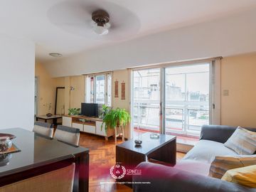 Venta departamento 3 ambientes 57M² con balcón al frente en Parque Chacabuco Caballito apto crédito