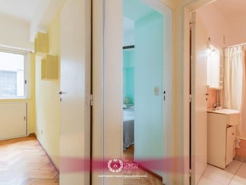 Venta departamento 3 ambientes 57M² con balcón al frente en Parque Chacabuco Caballito apto crédito