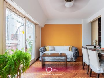 Venta departamento 3 ambientes 57M² con balcón al frente en Parque Chacabuco Caballito apto crédito