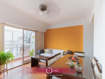 Venta departamento 3 ambientes 57M² con balcón al frente en Parque Chacabuco Caballito apto crédito