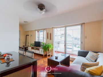 Venta departamento 3 ambientes 57M² con balcón al frente en Parque Chacabuco Caballito apto crédito