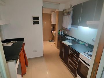 Venta 3 ambientes, Balcon con parrilla, dormitorio en suite, pileta. Cordoba 6500. Colegiales.