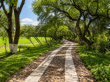 Rancho ecuestre con pozo de agua cerca de Atotonilco, San Miguel de Allende