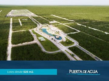 Terreno en venta en condominio con amenidades en Progreso