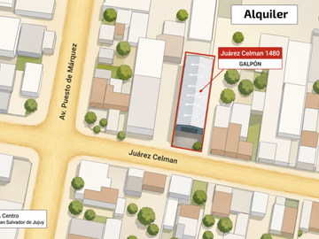 Galpón en alquiler | Barrio San Pedrito – 200 m²