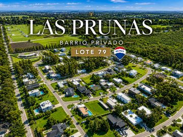 Venta lote barrio privado  Las Prunas 786 m