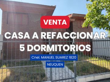 VENTA CASA 5 DORMITORIOS B° PROVINCIAS UNIDAS