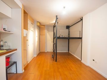 Venta Monoambiente al frente en Las Cañitas