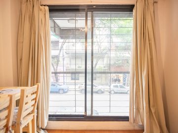 Venta Monoambiente al frente en Las Cañitas