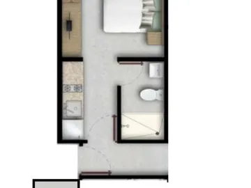 Departamento en renta en Monterrey Centro, Monterrey, Nuevo León