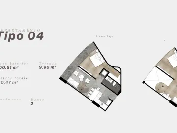 Departamento en venta en Santa Maria, Monterrey, Nuevo León