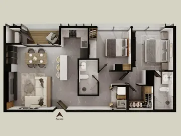 Departamento en venta en Carretera Nacional, Monterrey, Nuevo León
