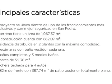 Casa en venta en Sin colonia, San Pedro Garza García, Nuevo León