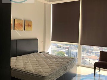 ULTIMO RENTA DEPARTAMENTO AMUEBLADO UNICO CON BALCON COL MEXICO  A 5 MINUTOS TEC MTY