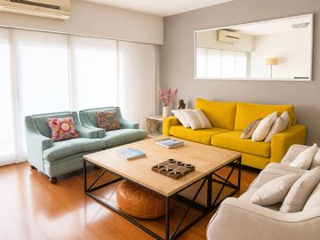 VENTA PISO 4 AMBIENTES AMOBLADO, LAS CAÑITAS