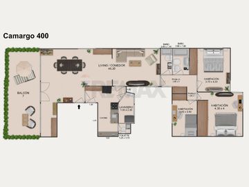 VENTA 4 AMB VILLA CRESPO/ BALCON TERRAZA