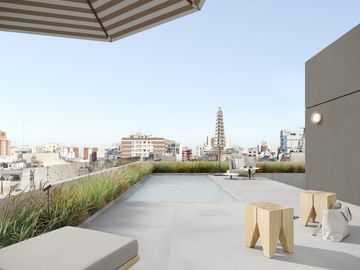 Depto de pozo. 2 ambientes. Venta en Colegiales