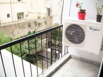 Departamento monoambiente 43mts  Balcón y Baulera