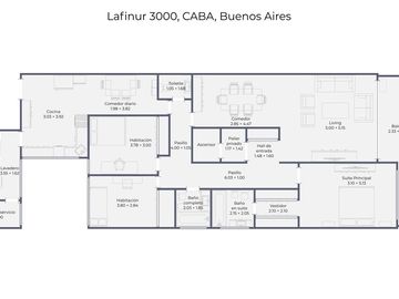 VENTA DEPARTAMENTO 4 AMB. COCHERA PALERMO CHICO