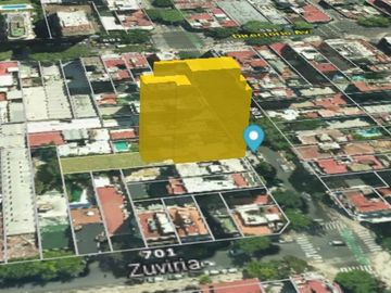 VENTA  de LOTE Apto Desarrollo  56.38 m de Fondo