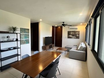 DEPARTAMENTO EN TEMOZON AMUEBLADO CON AMENIDADES
