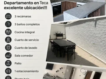 Departamento en renta en Lomas de Tecamachalco, Naucalpan de Juárez, México