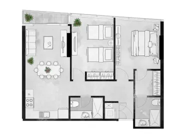Departamento en venta en Santa Maria, Monterrey, Nuevo León