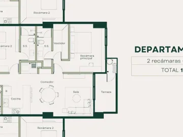 Departamento en venta en Vía Cordillera, Santa Catarina, Nuevo León