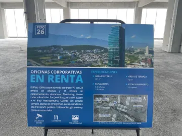Oficina en renta en El Barro, Monterrey, Nuevo León