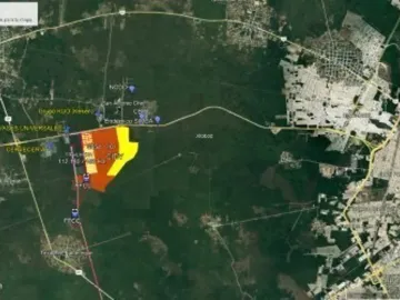 Terreno en venta en San Antonio Chel, Hunucmá, Yucatán