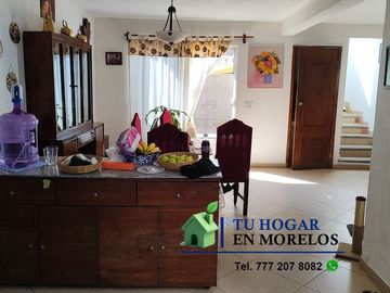 Se vende casa de tres  recamaras  en la Col. San Lucas, San Gaspar, Jiutepec, Mor.