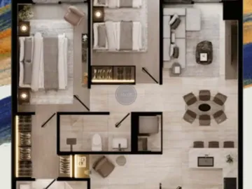 Departamento en venta en Vía Cordillera, Santa Catarina, Nuevo León