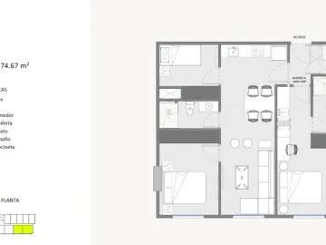 Departamento en venta en Centro, Monterrey, Nuevo León
