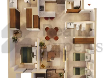 Departamento en venta en El Lechugal, Santa Catarina, Nuevo León