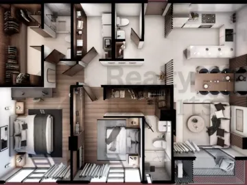 Departamento en venta en San Isidro, Santa Catarina, Nuevo León