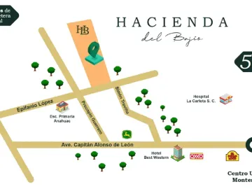 Terreno en venta en El Bajío, Montemorelos, Nuevo León