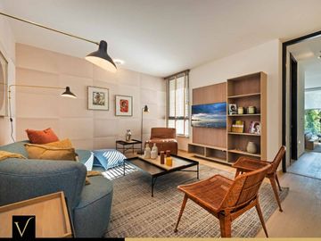 LUJOSO DEPARTAMENTO DÚPLEX CON JARDÍN
