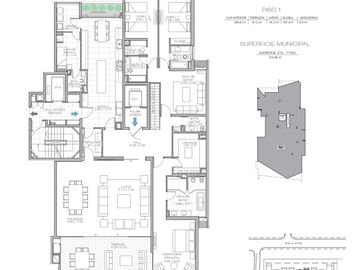 LUJOSO DEPARTAMENTO DÚPLEX CON JARDÍN