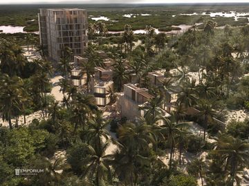 PENTHOUSE EN VENTA EN MERIDA EN LA PLAYA, TELCHAC, YUCATAN MOD 1