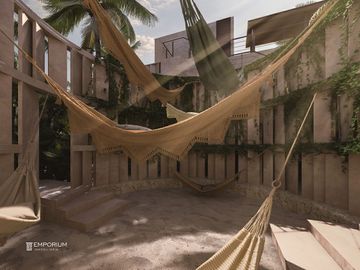 PENTHOUSE EN VENTA EN MERIDA EN LA PLAYA, TELCHAC, YUCATAN MOD 1