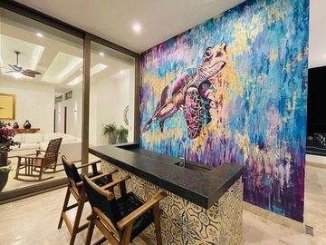 Penthouse en Venta Frente al Mar en Chicxulub Puerto, Entrega Inmediata