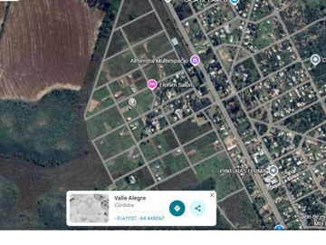 LOTE 400 / 800 M2 EN VENTA FALDA DEL CARMEN