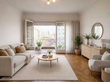 VENTA DPTO 4 AMB  CON TOILETTE Y BALCÓN EN FLORES