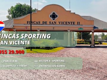 LOTE EN VENTA FINCAS SAN VICENTE SPORTING