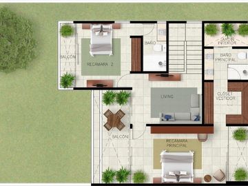 Casa en venta en privada Zentura en Cholul Yucatan