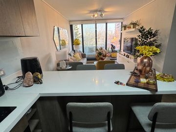 Arriendo Moderno Depto 2D2B  (amoblado opcional)