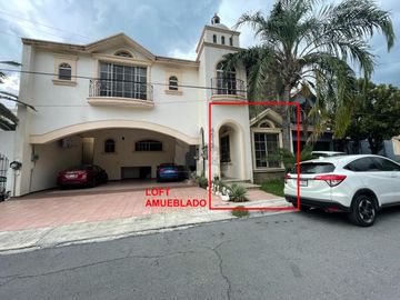 Loft en renta Colonia Las Torres Monterrey Nuevo Leon Amueblado